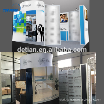 Detian Angebot Ausstellung Display Stand benutzerdefinierte Ausstellung Stand Aluminium Display-Ständer
